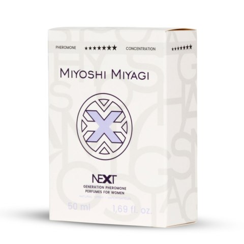 Miyoshi Miyagi Feromony dla kobiet Next ""X"" 50 ml Femme Miyoshi Miyagi
