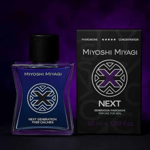 Miyoshi Miyagi Feromony męskie Next ""X"" 50 ml Homme Miyoshi Miyagi