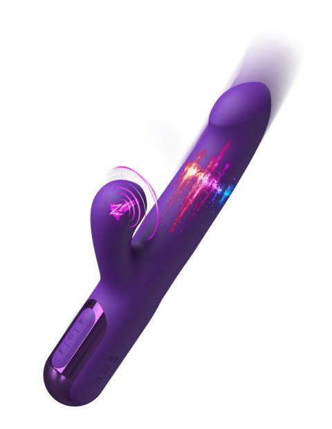 Fantasy for Her Super SoniX Thruster w kolorze fioletowym, ujęcie pod kątem