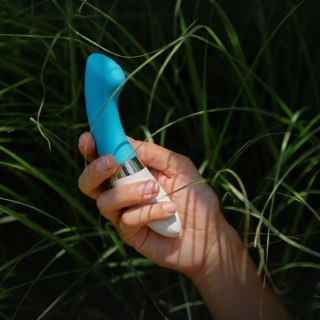 LELO GIGI 2 Turquoise Blue – Wibrator Punktu G ze Spłaszczoną Końcówką