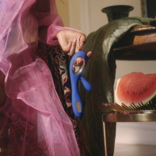 LELO Soraya Wave™ Midnight Blue – Luksusowy Wibrator Rabbit z Technologią WaveMotion™