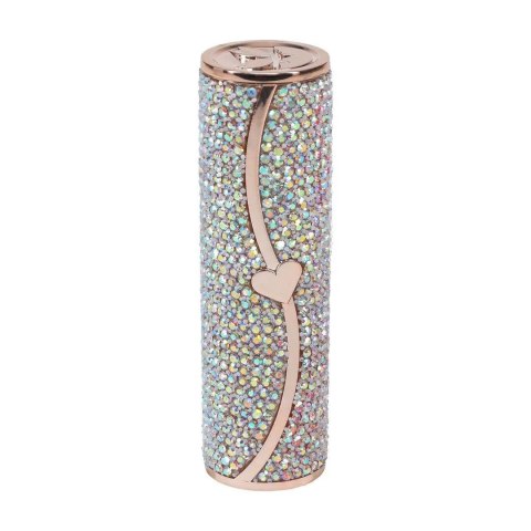 Dyskretny masażer intymny do torebki Loveline Iridescent z eleganckim łańcuszkiem
