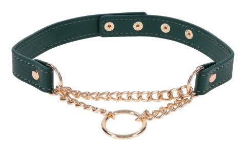 Sportsheets Indica Day Collar na płasko widok zapięć regulacyjnych