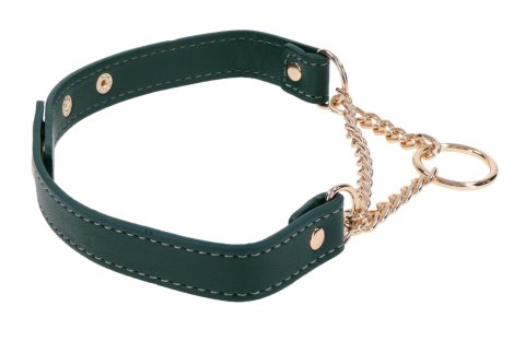 Sportsheets Indica Day Collar na płasko widok zapięć regulacyjnych