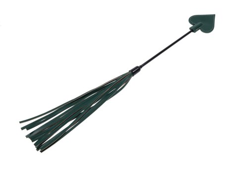 Sportsheets Indica Dual Impact Crop – Szmaragdowy Pejcz i Szpicruta 2w1 | Złote Detale