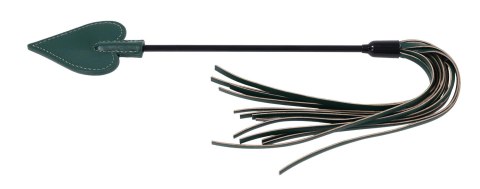 Zbliżenie na innowacyjną końcówkę Dual Impact łączącą szpicrutę z rzemykami