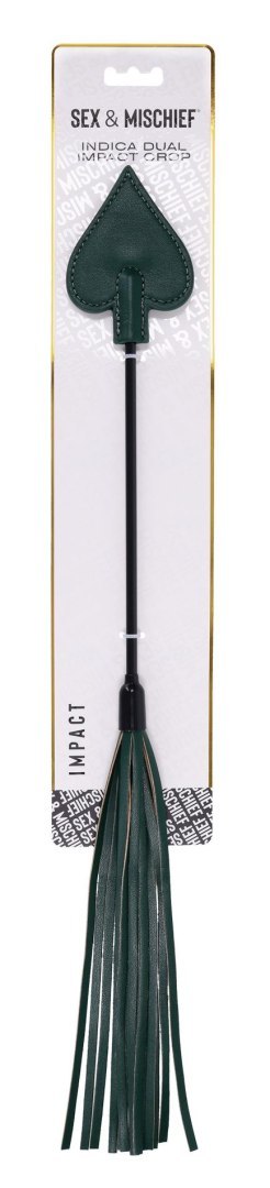 Ekskluzywne opakowanie szpicruty Indica Dual Impact – luksusowy sprzęt BDSM