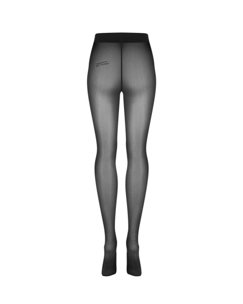 Półtransparentny materiał rajstop Obsessive.