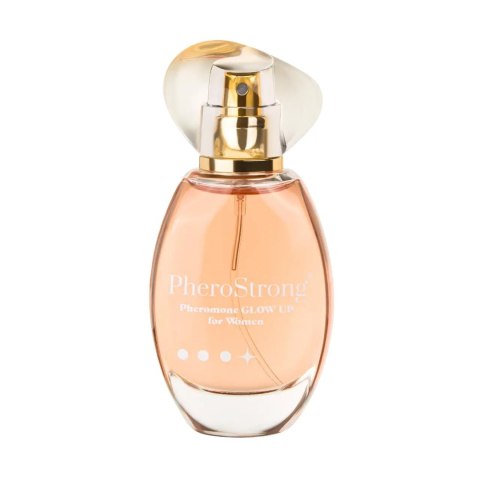 Elegancki flakon perfum damskich z feromonami PheroStrong Glow up 50ml