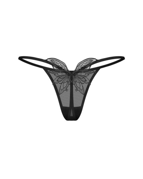 Elastyczne paski na biodrach modelki.