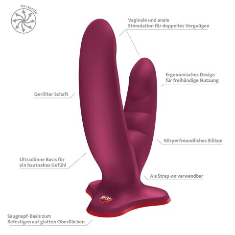 Fun Factory - Ryde wine red