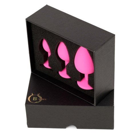 Jewellery - Silicone PLUG - SET Pink