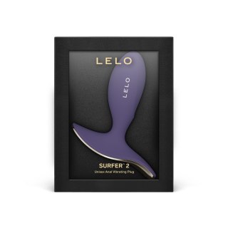 LELO SURFER 2 Cyber Purple – Wibrator Analny Unisex z Aplikacją | Luksusowy Masażer