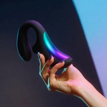 LELO ENIGMA Wave Black– Potrójny Wibrator Soniczny z Aplikacją