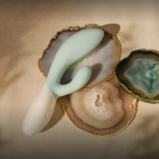 LELO INA 3 Seaweed – Luksusowy Wibrator Podwójny typu Króliczek