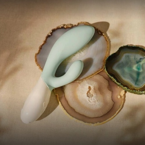 LELO INA 3 Seaweed – Luksusowy Wibrator Podwójny typu Króliczek