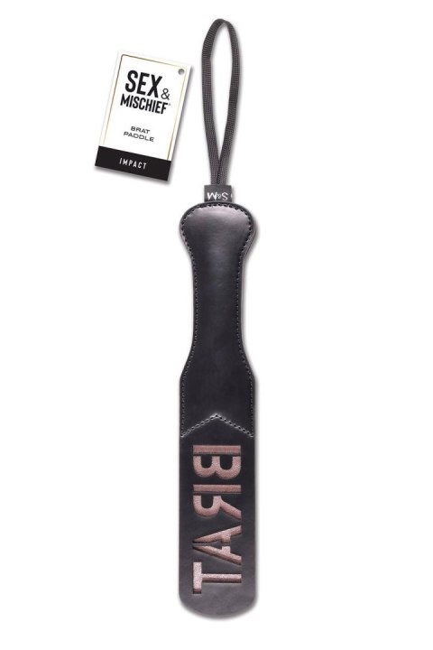 SEX AND MISCHIEF BRAT PADDLE SEX AND MISCHIEF BRAT PADDLE