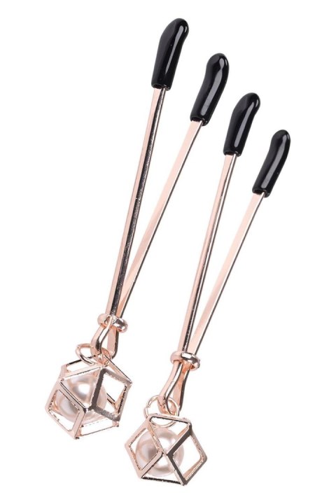 SEX AND MISCHIEF BRAT PEARL NIPPLE CLIPS SEX AND MISCHIEF BRAT PEARL NIPPLE CLIPS
