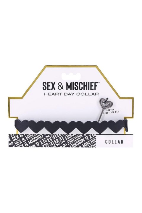 SEX AND MISCHIEF HEART DAY COLLAR SEX AND MISCHIEF HEART DAY COLLAR