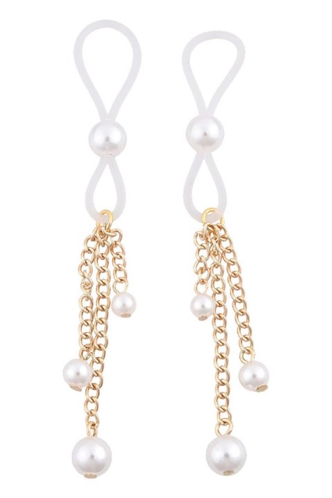 SEX AND MISCHIEF PEARL NIPPLE TIES SEX AND MISCHIEF PEARL NIPPLE TIES