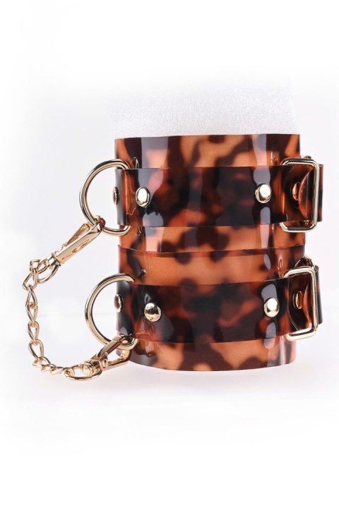 SPORTSHEETS AMBER HAND CUFFS SPORTSHEETS AMBER HAND CUFFS