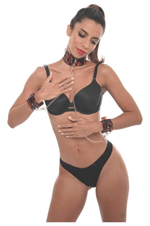 SPORTSHEETS AMBER NECK AND WRIST RESTRAINT SPORTSHEETS AMBER NECK AND WRIST RESTRAINT
