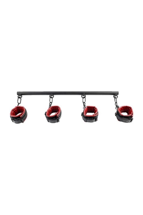 SPORTSHEETS SAFFRON SPREADER BAR AND CUFF SET SPORTSHEETS SAFFRON SPREADER BAR AND CUFF SET