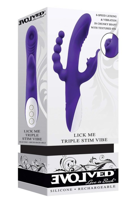 EVOLVED LICK ME TRIPLE STIM VIBE EVOLVED LICK ME TRIPLE STIM VIBE