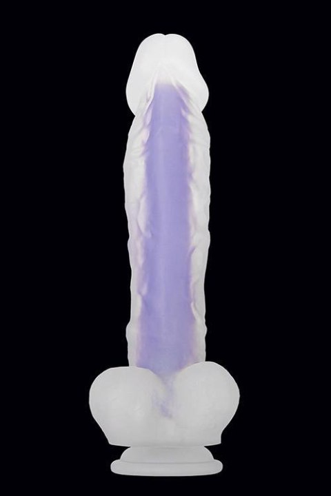 EVOLVED LUMINOUS DILDO STUD PURPLE EVOLVED LUMINOUS DILDO STUD PURPLE