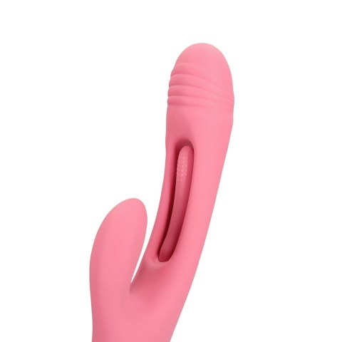 Flapping G-Spot Rabbit Vibrator - Pink Arabesque