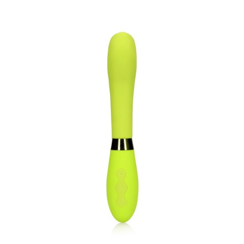 Silicone G-Spot Vibrator - Lime Passion