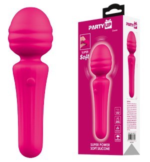 Party UP masażer kulowy magiczna różdżka ładowany usb kolor różowy Duuna