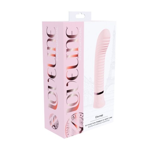 Divine - Ribbed G-spot Vibe - Pink