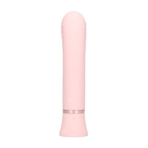 Mystique - Ribbed Rabbit Vibrator - Pink