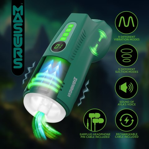 Ayla - Forest Warrior - Multi Function Masturbator