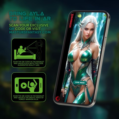 Ayla - Forest Warrior - Multi Function Masturbator