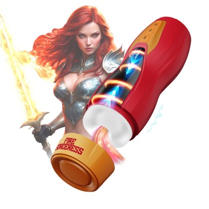 Solara - Fire Sorceress - Multi Function Masturbator