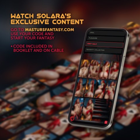 Solara - Fire Sorceress - Multi Function Masturbator