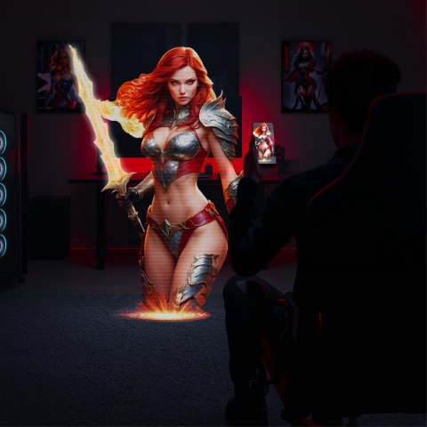 Solara - Fire Sorceress - Multi Function Masturbator