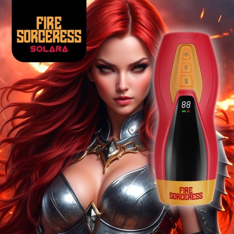 Solara - Fire Sorceress - Multi Function Masturbator