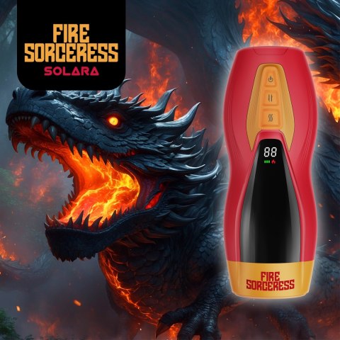 Solara - Fire Sorceress - Multi Function Masturbator