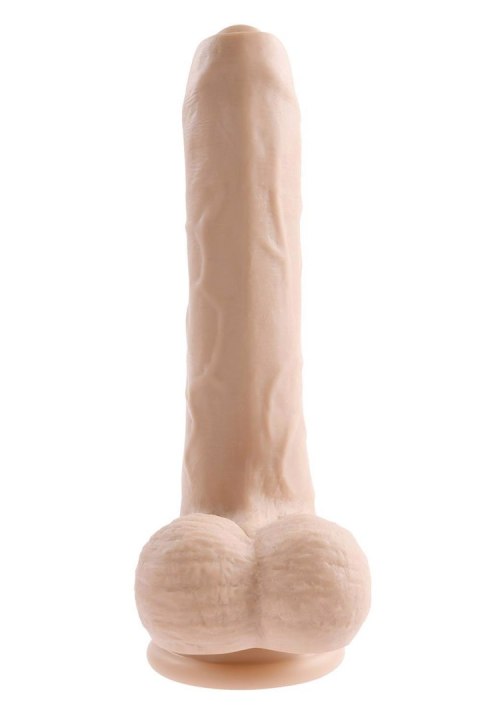 EVOLVED PEEK A BOO VIBRATING DILDO 8 INCH LIGHT EVOLVED PEEK A BOO VIBRATING DILDO 8 INCH LIGHT