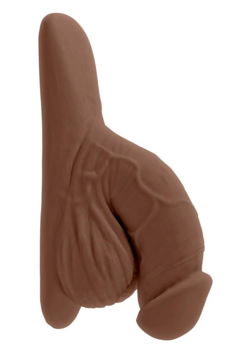 GENDER X 4 INCH PACKER, DARK FLESH GENDER X 4 INCH PACKER, DARK FLESH