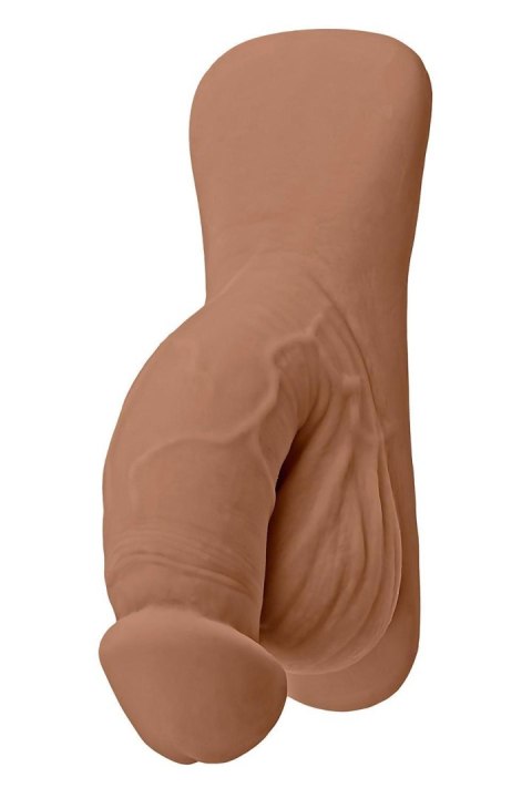 GENDER X 4INCH PACKER, MOCCA FLESH GENDER X 4INCH PACKER, MOCCA FLESH