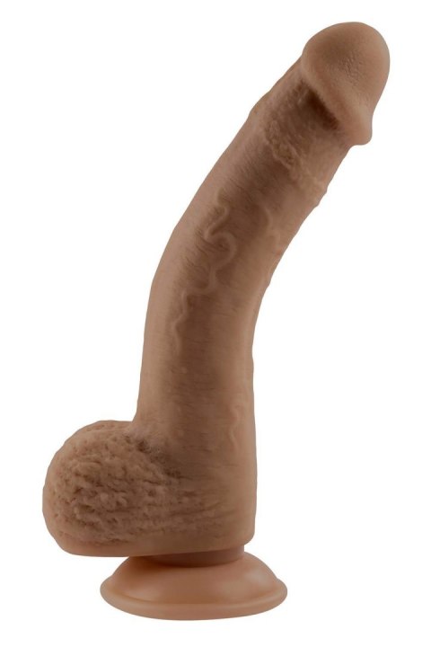 SELOPA 7 INCH 17 CM NATURAL FEEL FLEXSKIN DILDO DARK SELOPA 7 INCH 17 CM NATURAL FEEL FLEXSKIN DILDO DARK