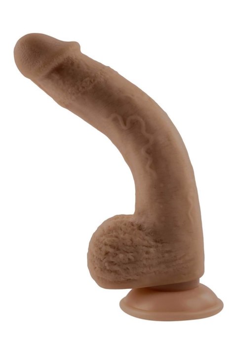 SELOPA 7 INCH 17 CM NATURAL FEEL FLEXSKIN DILDO DARK SELOPA 7 INCH 17 CM NATURAL FEEL FLEXSKIN DILDO DARK
