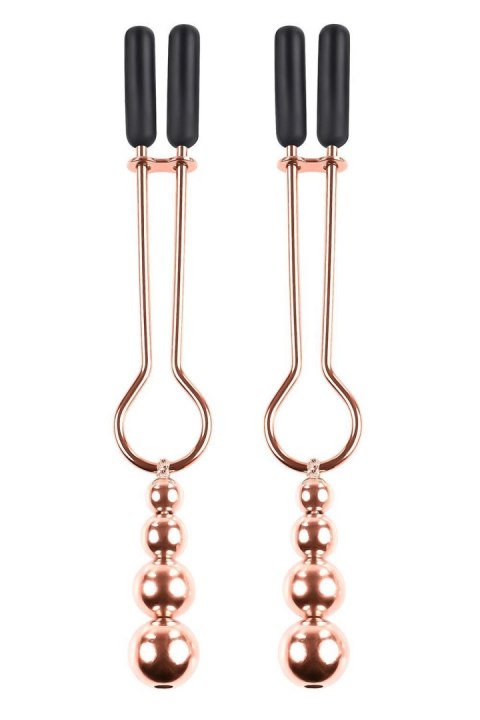 SELOPA BEADED NIPPLE CLAMPS ROSE GOLD SELOPA BEADED NIPPLE CLAMPS ROSE GOLD