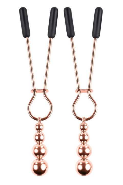 SELOPA BEADED NIPPLE CLAMPS ROSE GOLD SELOPA BEADED NIPPLE CLAMPS ROSE GOLD