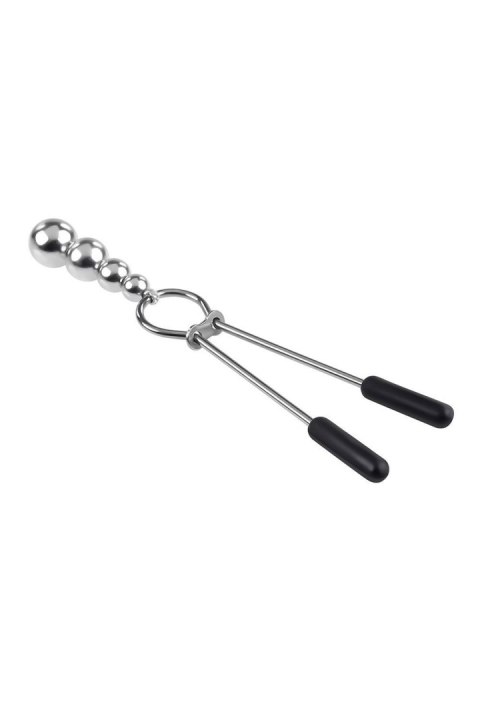 SELOPA BEADED NIPPLE CLAMPS SILVER SELOPA BEADED NIPPLE CLAMPS SILVER