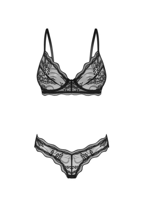 Obsessive Perisia rozm. M/L – Komplet 2-Częściowy Koronka i Figi
